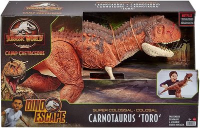 Величезний Динозавр Карнотавр Торо 91 см Jurassic World Carnotaurus Toro HBY86 HBY86 фото