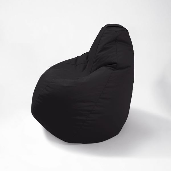 Крісло-мішок груша оксфорд РОЖ34-ЧОР01 M PO3401M фото