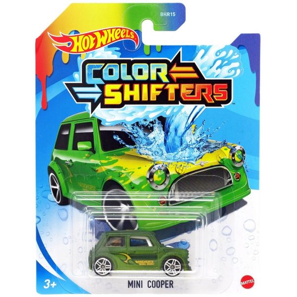 Машинка HotWheels що змінює колір Mini Cooper BBR15 / GVL70 GVL70 фото